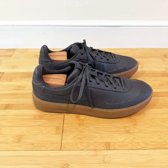 Lululemon Cityverse sneaker, Men's size 12, Grey Vegan leather with gumsole - Picture 2 of 10